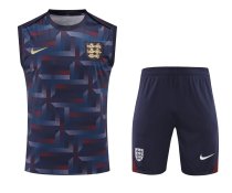 England Training clothing Vest set  1:1 Quality Soccer Jersey    24-25