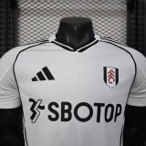 Fulham Home PLayer 1:1 Quality Soccer Jersey   25-26