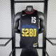 Denver Nuggets Black City Edition  #15 JOKIC 1:1 Quality NBA  Season Jerseys 2024