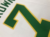 Retro Boston Celtics White #7 BROWN  1:1 Quality NBA Jerseys  2019