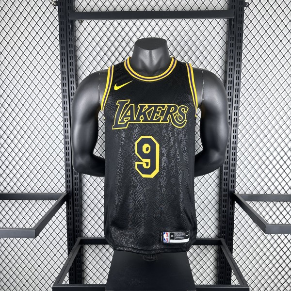 Los Angeles Lakers Snake Pattern#9 JAMES JR. 1:1 Quality NBA Season Jerseys