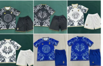 Real Madrid  Special Edition Versace  Fans  with pants  1:1  25-26