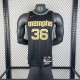 Memphis Grizzlies stripe Black #36 SMART 1:1 Quality NBA Jerseys 2023