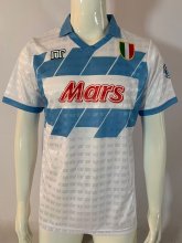 Retro Napoli away 1:1 Quality Soccer Jersey  1991-1993
