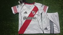 River Plate Home Kids 1:1 Quality Soccer Jersey   25-26