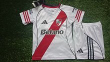River Plate Home Kids 1:1 Quality Soccer Jersey   25-26