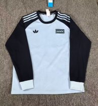 Adidas Clover Hoodie Blue Jacket  Tracksuit  1:1 Quality Soccer Jersey  25-26