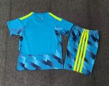 Spain Goalkeeper  Kids Fans 1:1 Quality Soccer Jersey 26-27（2026）