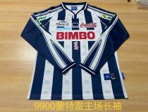Retro Monterrey long  Home   1:1 Quality Soccer Jersey  1999-2000