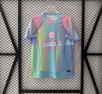 Barcelona Pink KAROLG Special Edition Fans  1:1 Quality Soccer Jersey 25-26  (广告版)