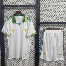 Roma Third Away With Pants Sets  Fans 1:1 Quality Soccer Jersey   25-26