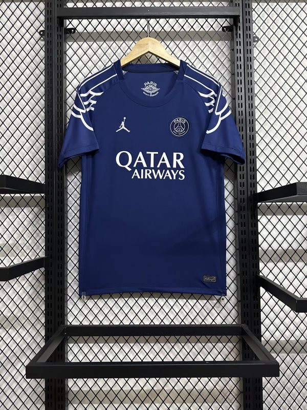 PSG Paris three away fans  1:1 Quality Soccer Jersey   24-25