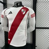 River Plate Home long  Player   1:1 Quality Soccer Jersey (可配广告) 25-26