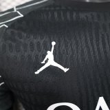 PSG Paris Third Away Black Special Edition Player  1:1 Quality Soccer Jersey    24-25