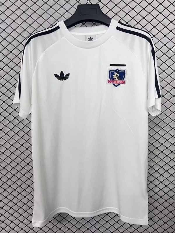 Colo-Colo Casual T-shirt Fans  1:1 Quality Soccer Jersey  26-27