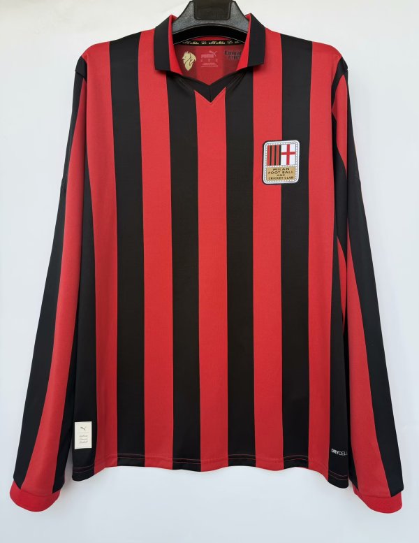AC Milan anniversary 125 year Long sleeves fans 1:1 Quality Soccer Jersey  24-25