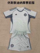 Houston Dynamo FC Pre match uniform Fans Kits  1:1 Quality Soccer Jersey  25-26 (kids and man )