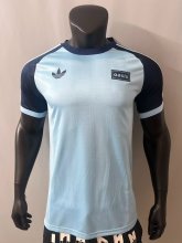 Adidas Clover T-shirt  Blue 1:1 Quality Soccer Jersey  25-26