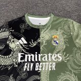 Real Madrid  Special Edition Military Green /Black  Fans 1:1 Quality Soccer Jersey   25-26