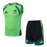 Mexico Vest Training Player With Pants Sets 1:1 Quality Soccer Jersey   26-27 (2026)