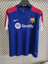 Barcelona Training  Special Edition  Fans Blue   1:1 Quality Soccer Jersey 25-26