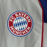 Bayern Munich  Windbreaker Sets With pants  Grey 1:1 Quality Soccer Jersey  25-26