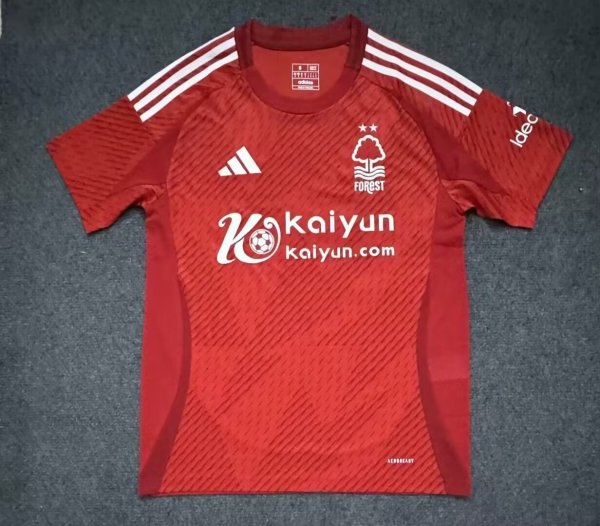Nottingham Forest  Home  Fans 1:1 Quality Soccer Jersey  24-25