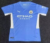 Manchester City Home Fans  1:1 Quality Soccer Jersey    2021-202