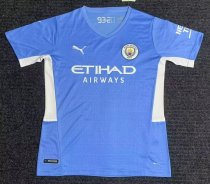 Manchester City Home Fans  1:1 Quality Soccer Jersey    2021-202