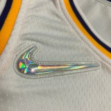 Los Angeles Lakers  75 Year  White #23  JAMES 1:1 Quality NBA Season Jerseys 2022