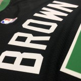 Boston Celtics Black #7 BROWN  1:1 Quality NBA Jerseys  2021