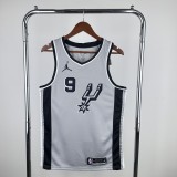 San Antonio Spurs Grey #9 PARKER 1:1 Quality NBA  Season Jerseys 2021