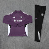Manchester United Training Tracksuit Purple (Kids And Man )  1:1  25-26