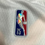 Golden State Warriors White Mexico Retro #11 THOMPSON 1:1 Quality NBA Season Jerseys  75 Year