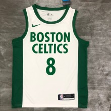 Boston Celtics City Edition White #8 WALKER 1:1 Quality NBA Jerseys  2021