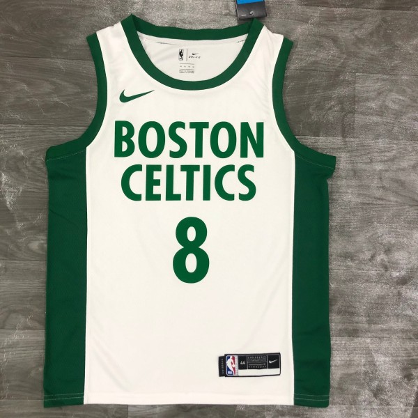 Boston Celtics City Edition White #8 WALKER 1:1 Quality NBA Jerseys  2021