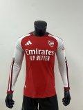 Arsenal  Home Long Sleeve  Player 1:1 Quality Soccer Jersey   26-27