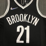 Brooklyn Nets Black #21 ALDRIDGE 1:1 Quality NBA  Season Jerseys 75 Year