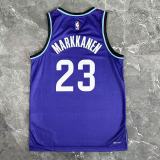 Utah Jazz  Purple #23 MARKKANEN 1:1 Quality NBA  Season Jerseys 2026
