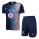 Barcelona Training clothing set Blue 1:1 Quality Soccer Jersey   25-26