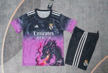 Real Madrid purple  Special Edition kids 1:1 Quality Soccer Jersey  25-26