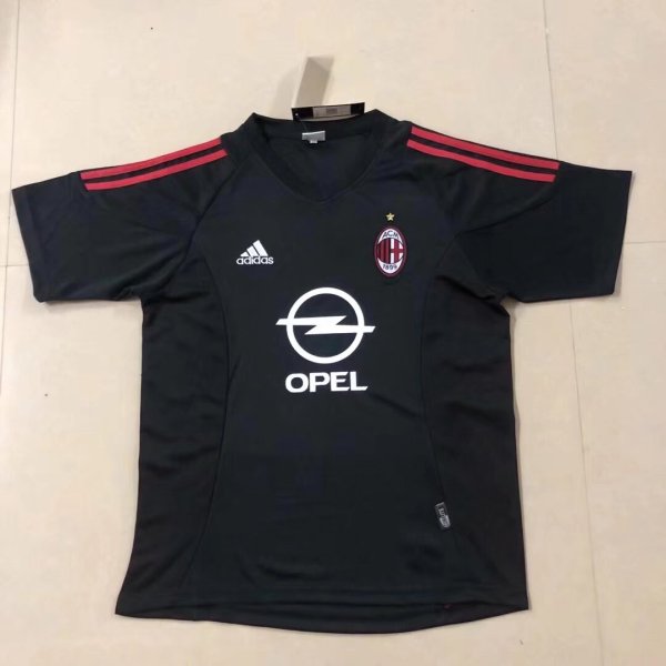 Retro AC away 1:1 Quality Soccer Jersey  2002-2003