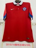 Retro Chile Home  Fans 1:1 Quality Soccer Jersey  2015-2016