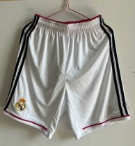 Retro Real Madrid Home Short 1:1 Quality Soccer Jersey    2014-2015