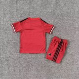 Manchester United  Special Edition Red Rose Kids  1:1 Quality Soccer Jersey 25-26