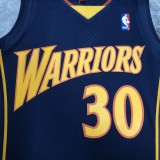 Golden State Warriors  V-neck Blue #30 CURRY 1:1 Quality NBA Season Jerseys 2009-2010