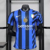 Inter Milan  Home  Player  1:1 Quality Soccer Jersey   24-25
