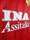 Retro Roma Long Home 1:1 Quality Soccer Jersey  1999-2000