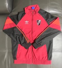 River   Windbreaker  Red 1:1 Quality Soccer Jersey  25-26