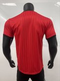 Adidas Clover Oasis  T-shirt  Red Fans 1:1 Quality Soccer Jersey  25-26